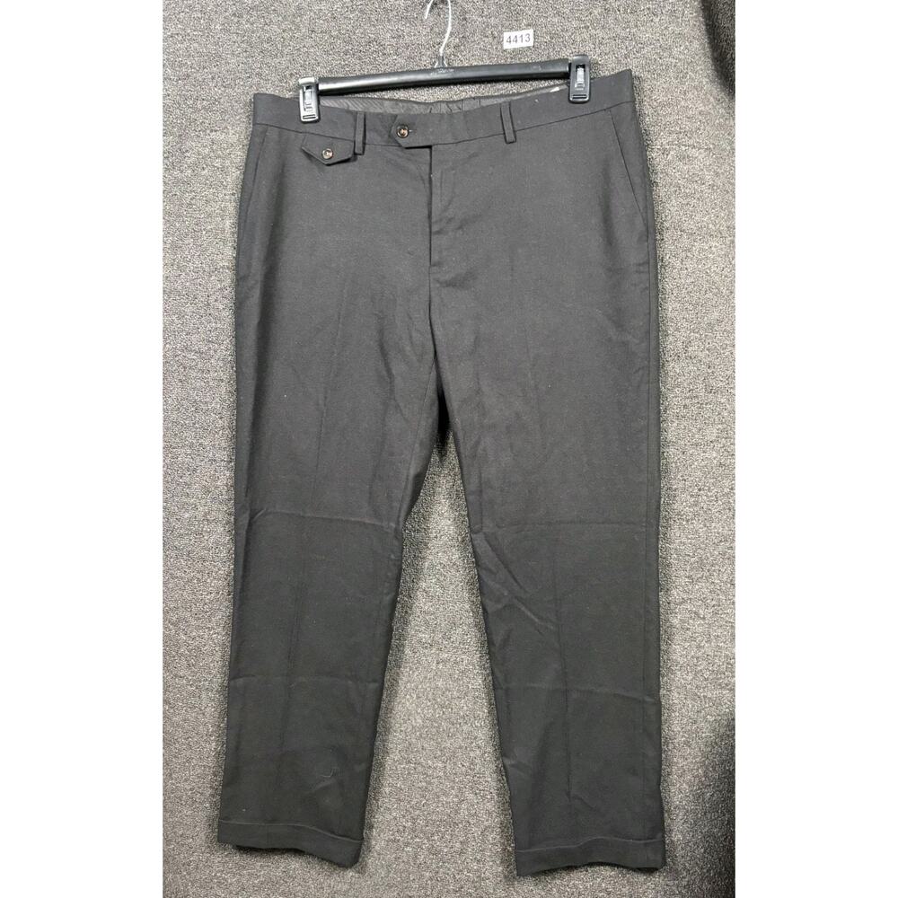 Cigar Couture Dress Pants Mens Size 42 Gray Preppy Office Luxury Mid Rise